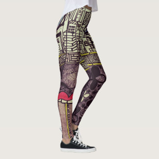 LuckyPen Art Leggings