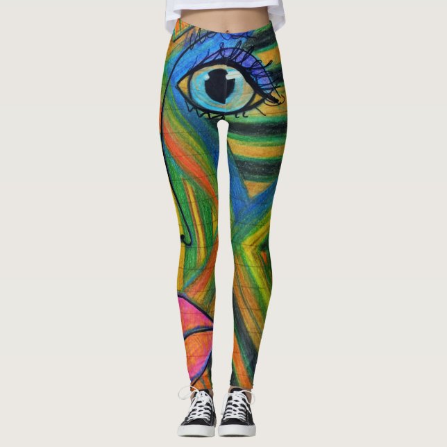 LuckyPen Art Leggings (Front)