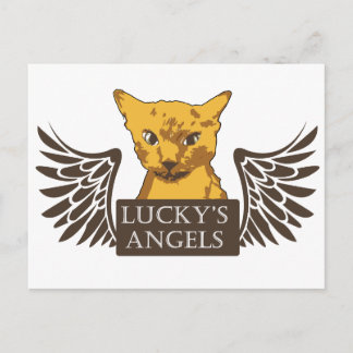 Lucky's Angels Post Card