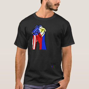 Lucmarty Hold Hands Filipino American USA Philippi T-Shirt