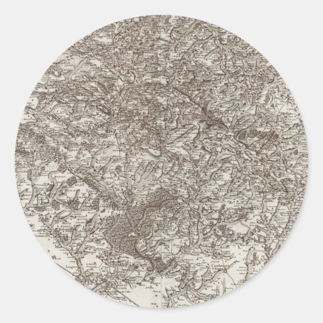 Lucon Classic Round Sticker (Front)