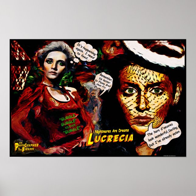 Lucrecia Dreams Are Nightmares Poster (Front)
