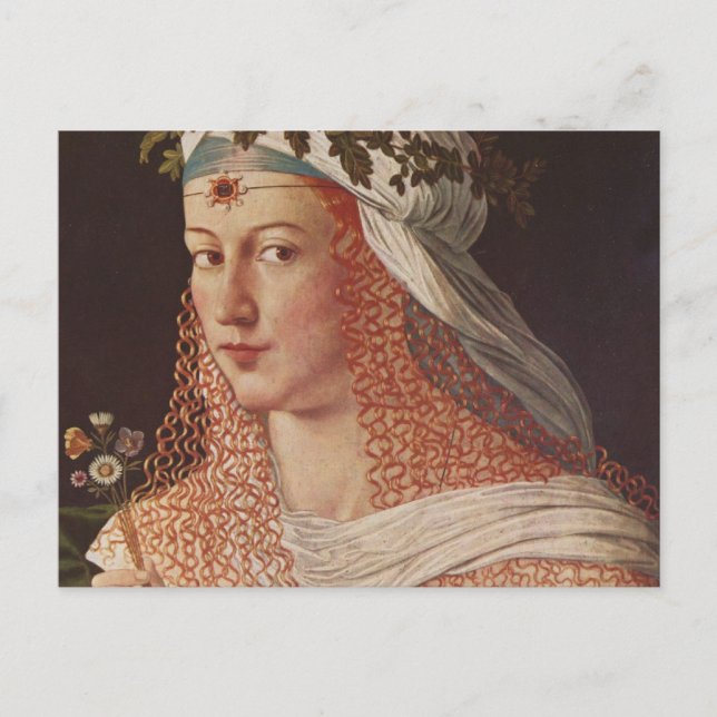 Lucrezia Borgia Postcard (Front)