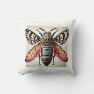 Luctithonus dorsal view in watercolor and ink 0309 cushion