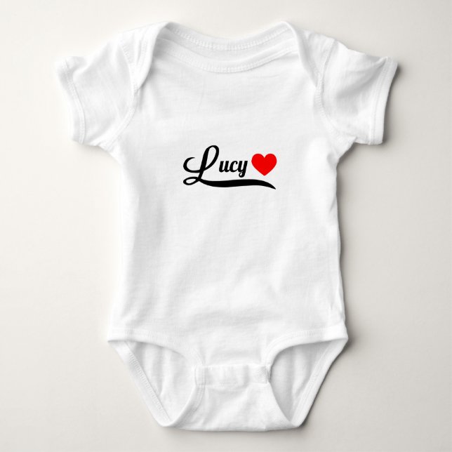 Lucy Baby Bodysuit (Front)