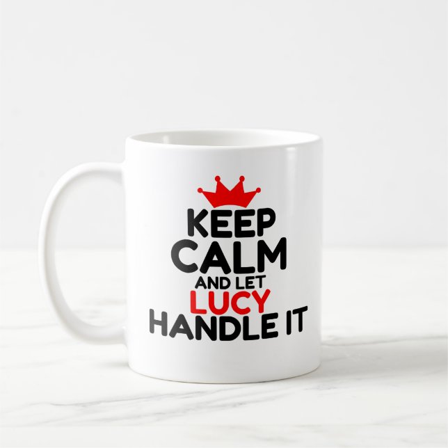 LUCY COFFEE MUG (Left)