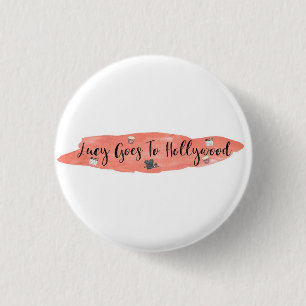 Lucy Goes To Hollywood Logo Badge