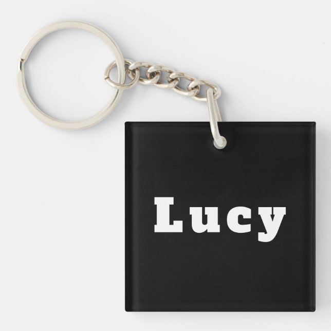 Lucy Key Ring (Front)