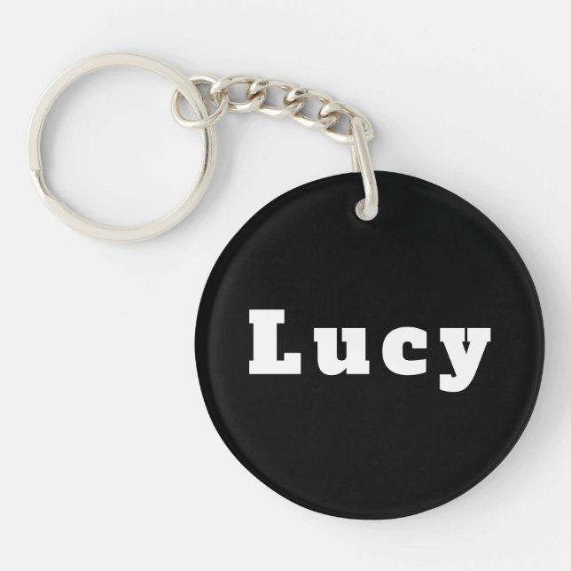 Lucy Key Ring (Front)