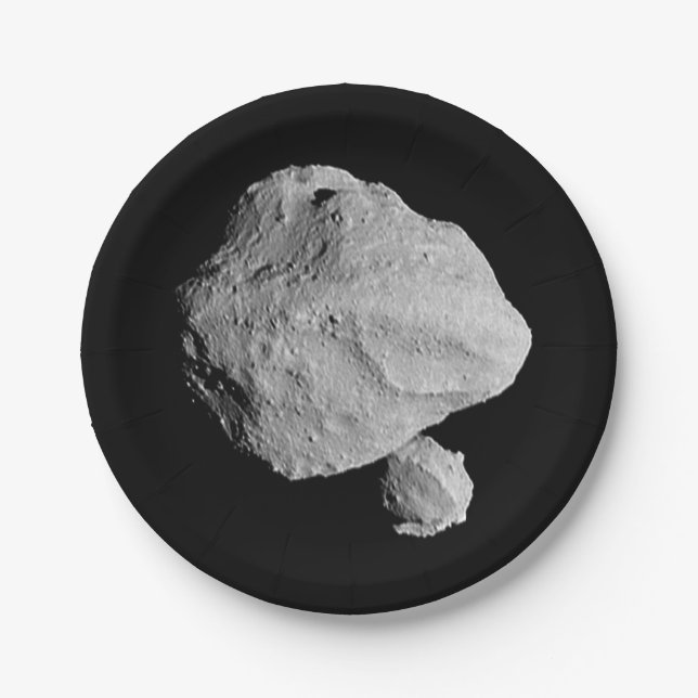 Lucy Mission Dinkinesh Binary Asteroid Paper Plate (Front)