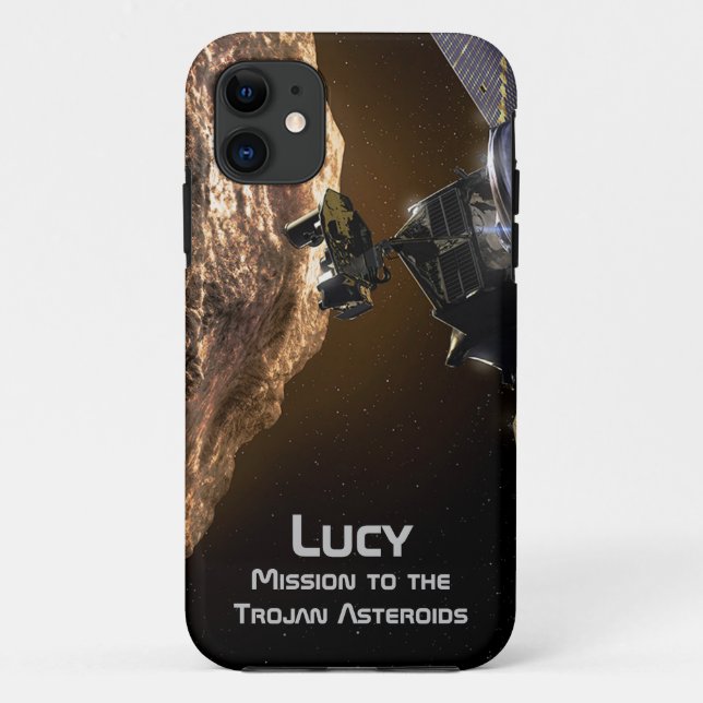 Lucy Mission to Study Trojan Asteroids Case-Mate iPhone Case (Back)