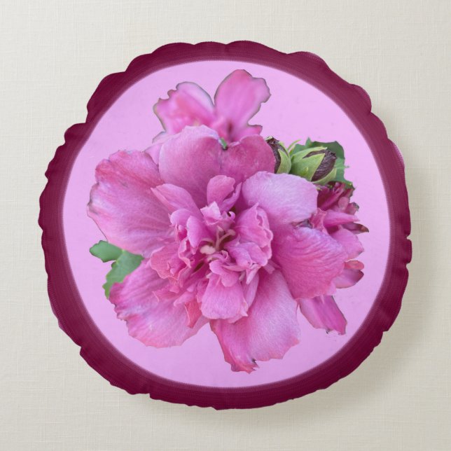 Lucy Rose Round Pillow (Front)