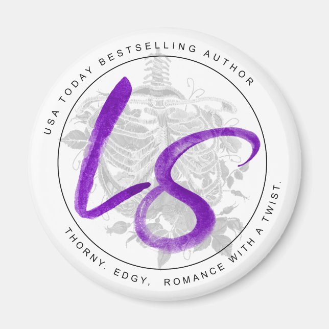 Lucy Smoke Logo Magnet (Front)