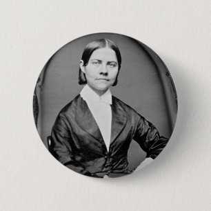 Lucy Stone American Abolitionist and Suffragist 6 Cm Round Badge