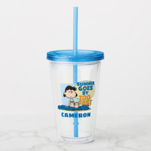 Lucy - Summer Goes By Too Fast Acrylic Tumbler
