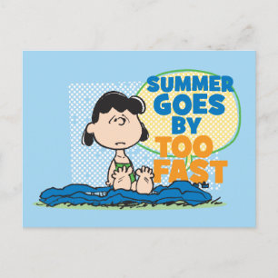 Lucy - Summer Goes By Too Fast Postcard