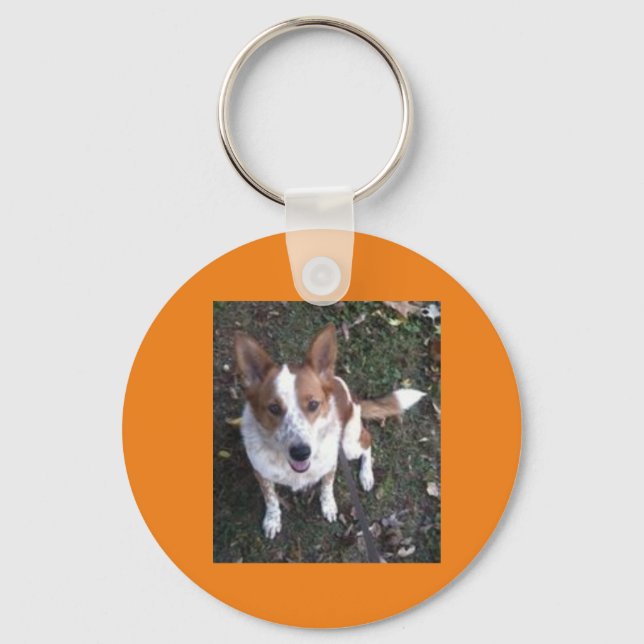 Lucy the Dog Key Ring (Front)