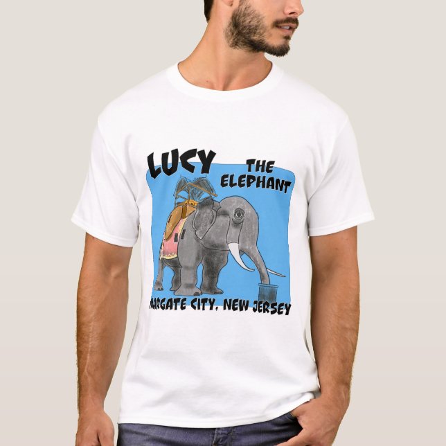 Lucy The Elephant, Jersey Shore T-Shirt (Front)