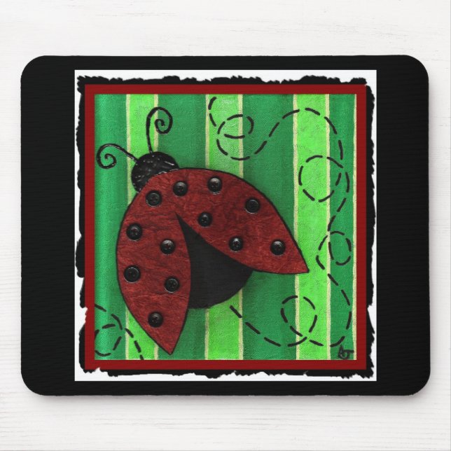 Lucy the Ladybug - mousepad (Front)