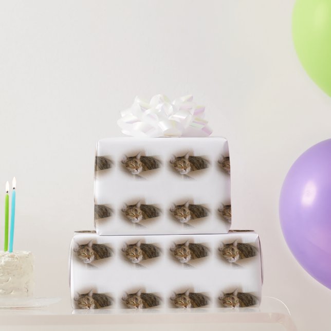 Lucy The Queen Of Cats - Wrapping Paper (Party Gifts)