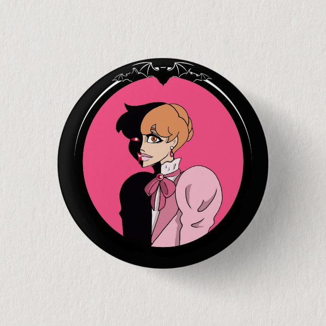 Lucy Westenra Colour Button (Front)