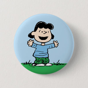 Lucy With Arms Wide 6 Cm Round Badge