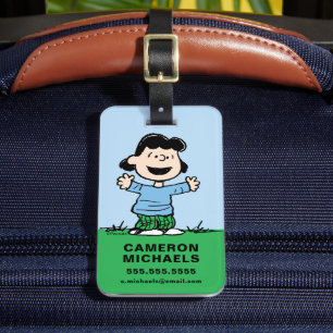 Lucy With Arms Wide Luggage Tag