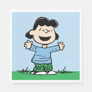 Lucy With Arms Wide Napkin