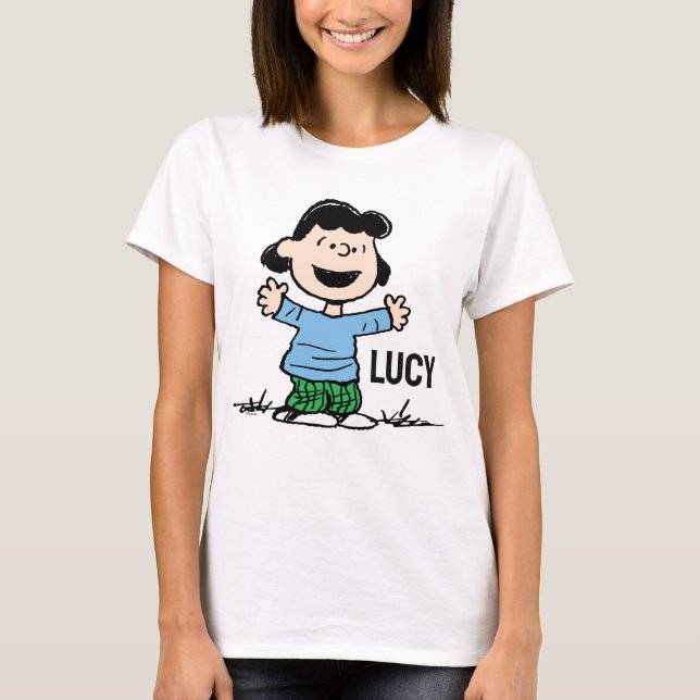 Lucy With Arms Wide T-Shirt (Front)