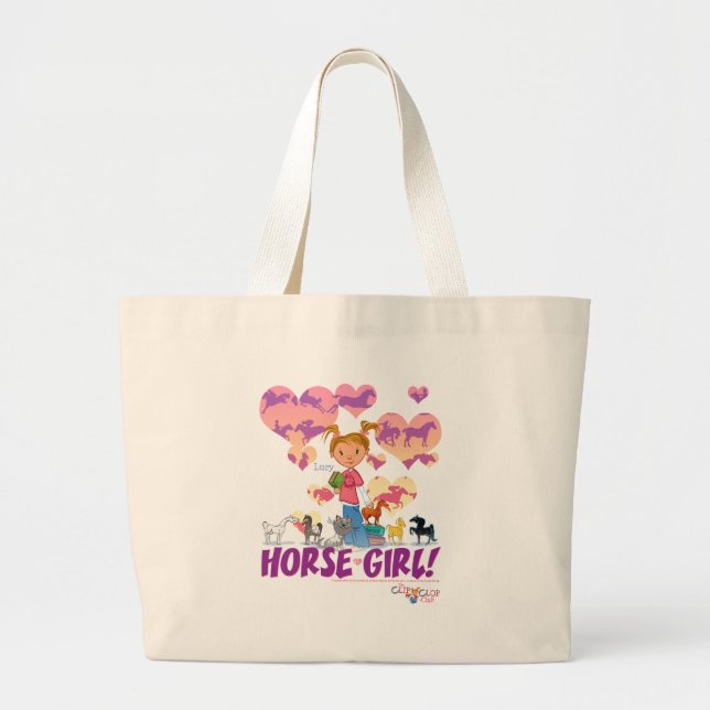 Lucy's Horsegirl Tote (Front)