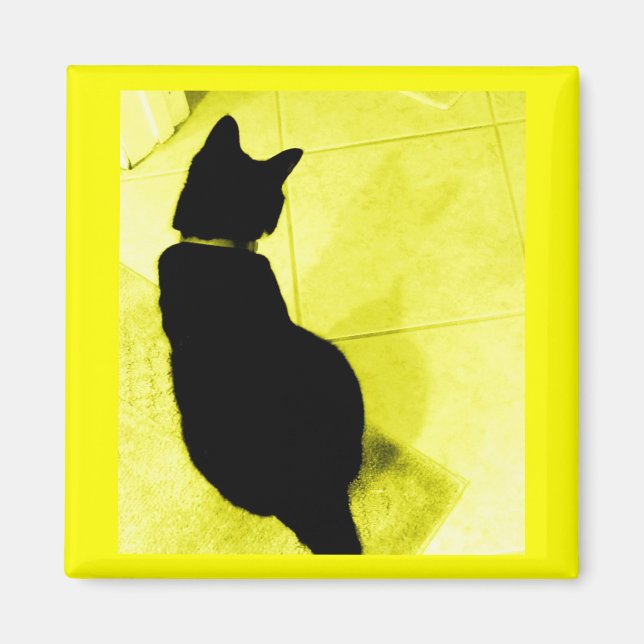 Lucy's Shadow Yellow Magnet (Front)