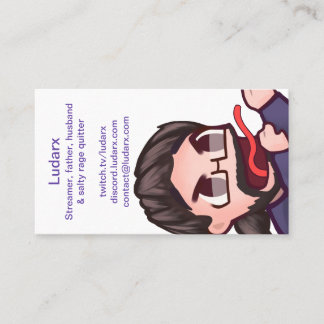 Ludarx | Business Cards | 100 Pack