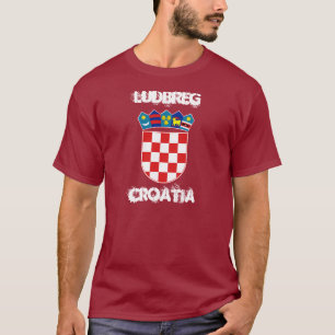 Ludbreg, Croatia with coat of arms T-Shirt
