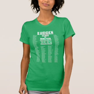 Ludden Class of Nineteen 86: Women's Throwback Tee