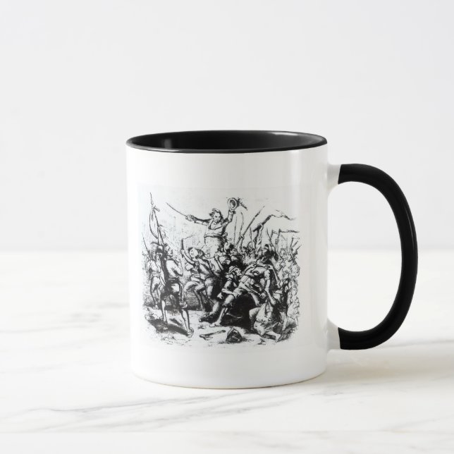 Luddite Rioters, 1811-12 Mug (Right)