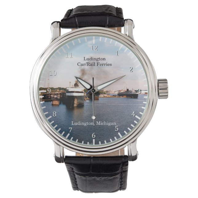 Ludington Car/Rail Ferries watch (Front)
