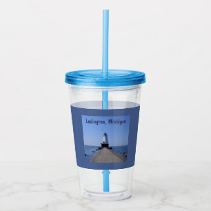 Ludington Lighthouse Acrylic Tumbler