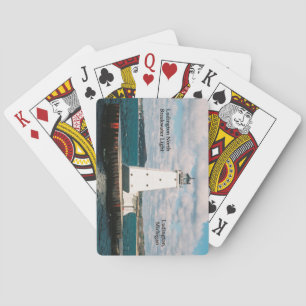 Ludington North Breakwater Light playing cards