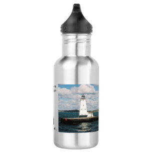 Ludington North Breakwater water bottle