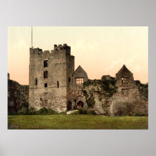Ludlow Castle II, Shropshire, England Poster