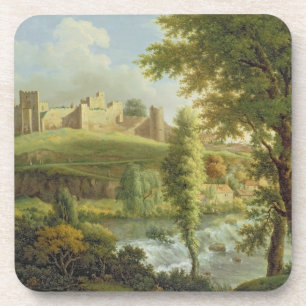 Ludlow Castle with Dinham Weir, from the South-Wes Coaster