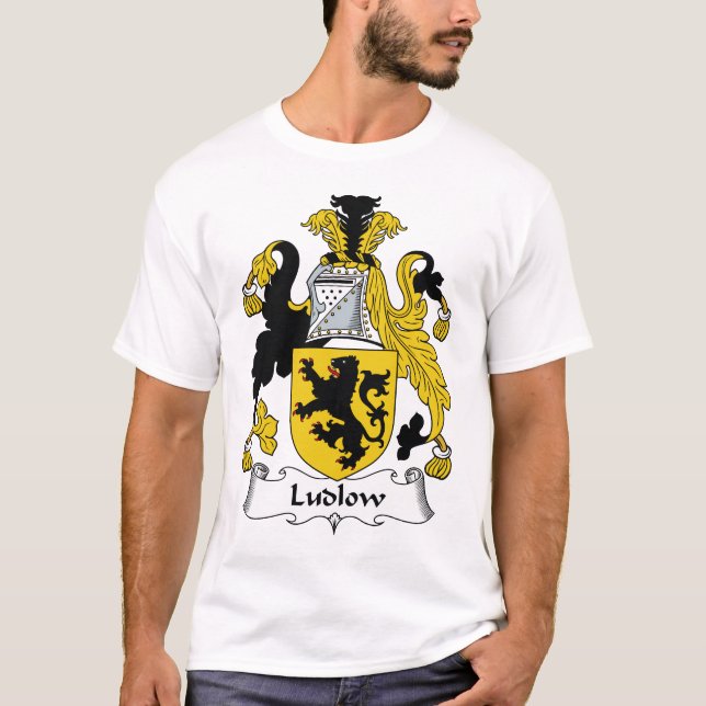 Ludlow Family Crest T-Shirt (Front)