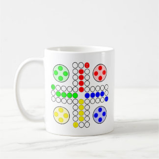 Ludo Classic Board Game Coffee Mug