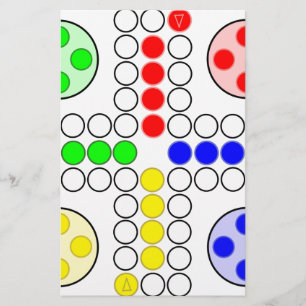 Ludo Classic Board Game Stationery