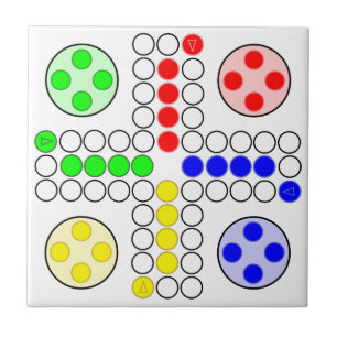 Ludo Classic Board Game Tile