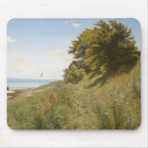 Ludvig Kabell - Summer day at the sea Mouse Mat