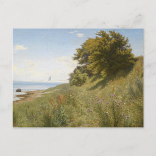 Ludvig Kabell - Summer day at the sea Postcard