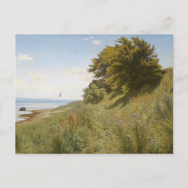 Ludvig Kabell - Summer day at the sea Postcard (Front)