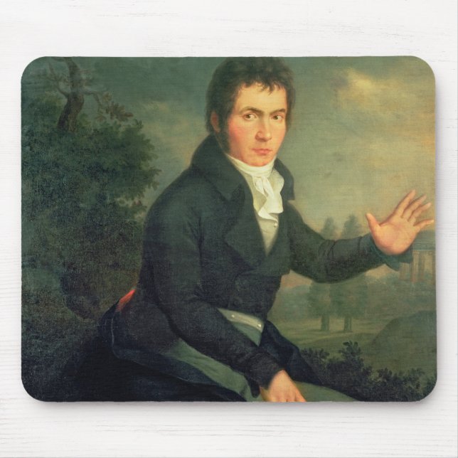 Ludvig van Beethoven , 1804 Mouse Mat (Front)
