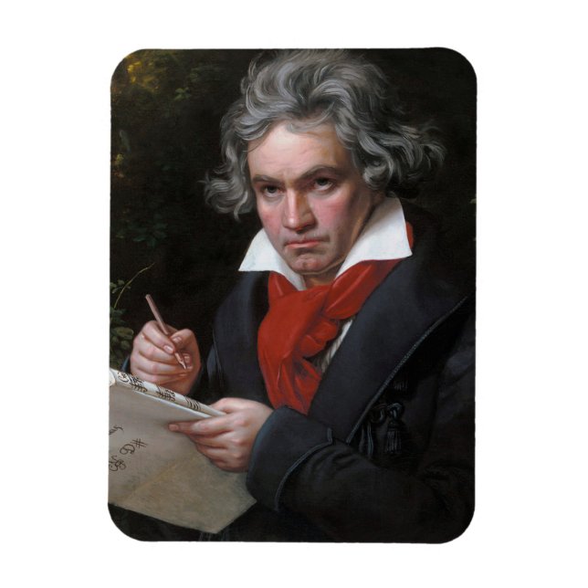 Ludwig Beethoven Symphony Classical Music Composer Magnet (Vertical)